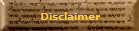 Disclaimer
